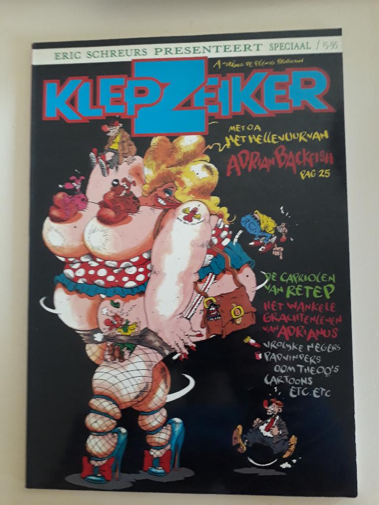 Eric Schreurs Joop Klepzeiker special  als nieuw, Boeken, Stripboeken, Eén stripboek, Ophalen of Verzenden, Zo goed als nieuw