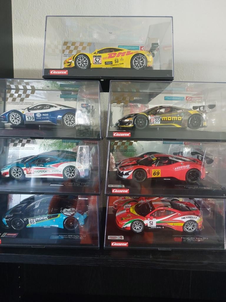 Carrera digital 124 DIv ferrari 458, Ophalen of Verzenden, Nieuw, Elektrisch, Carrera