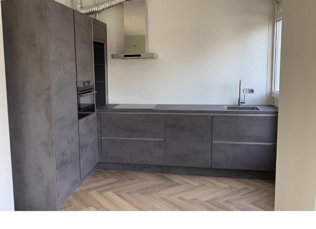 Betonlook keuken, Huis en Inrichting, Ophalen, Gebruikt