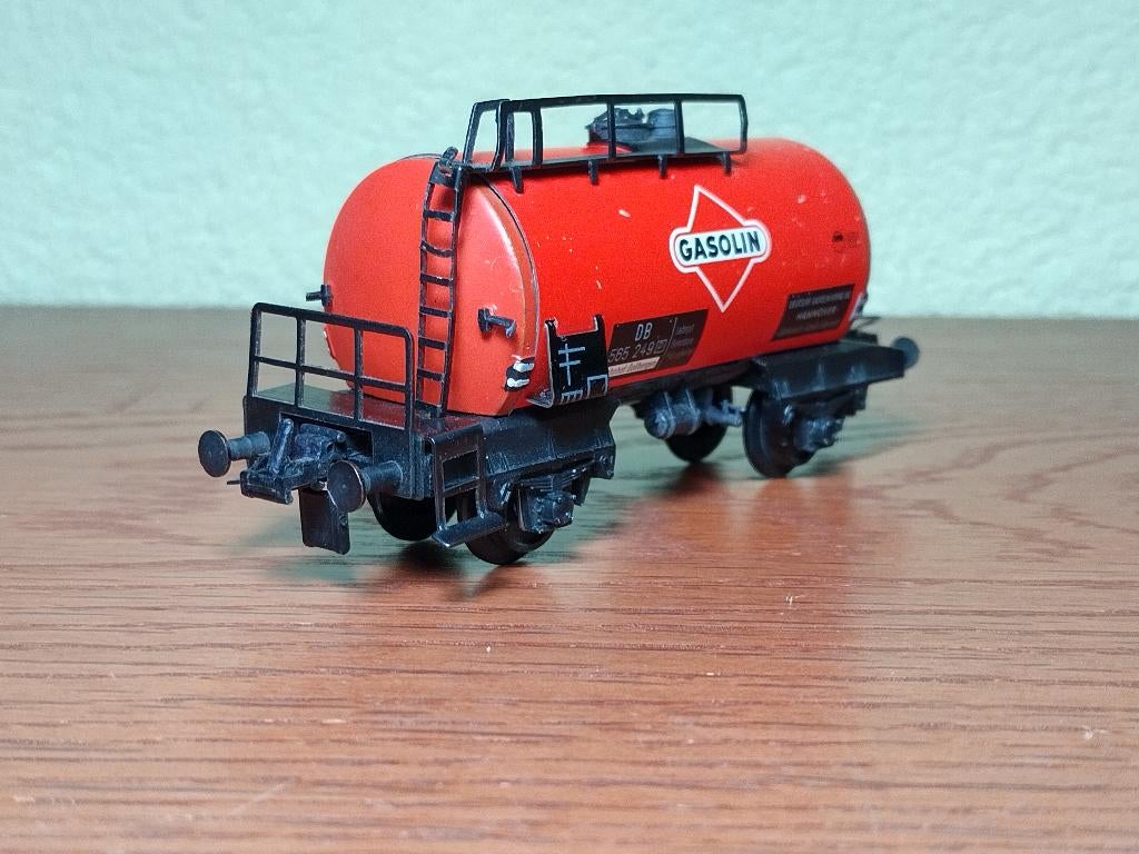 Trix Express 430 - Ketelwagon Gasolin, Gebruikt, Gelijkstroom, Trix, Wagon