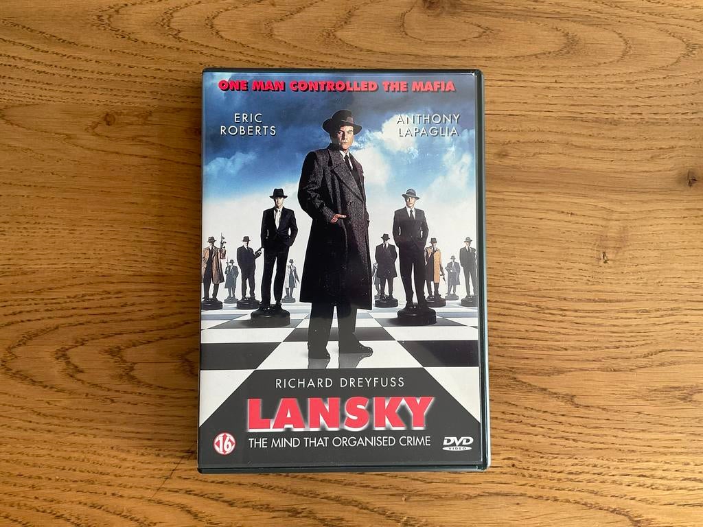 6).LANSKY, Richard Dreyfuss, Eric Roberts, Antohny Lapaglia., Alle leeftijden, Ophalen of Verzenden, Zo goed als nieuw