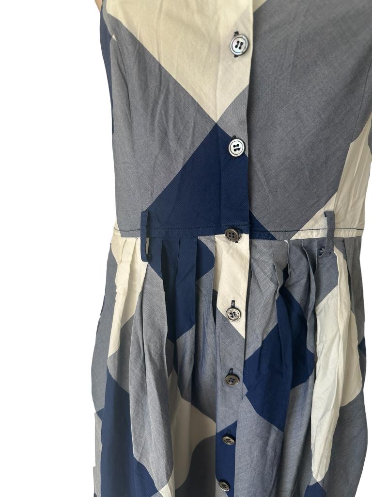 Zenggi jurk S, Blauw, Ophalen of Verzenden, Zo goed als nieuw, Onder de knie