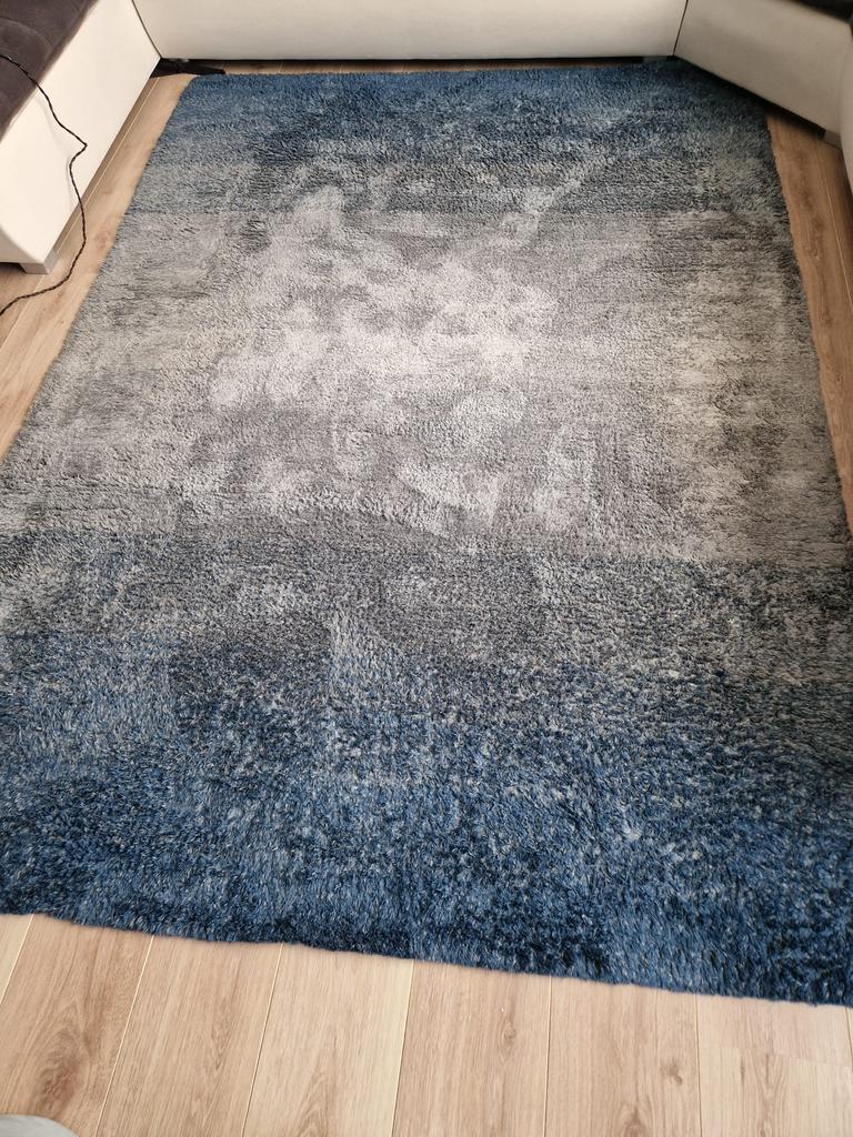 Tapijt + eventueel poefjes, Ophalen, Grijs, 150 tot 200 cm, 200 cm of meer