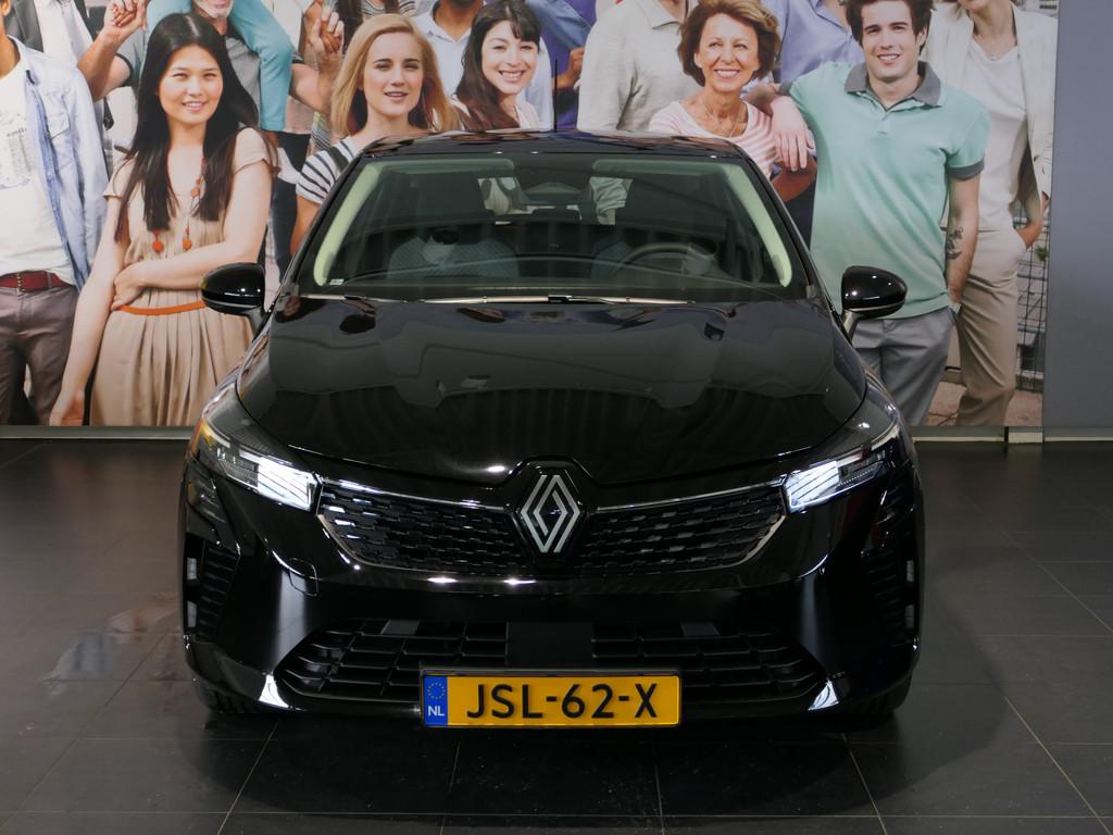 Renault Clio 1.6 E-Tech Full Hybrid 145 evolution - NIEUW! -, Stof, Gebruikt, Zwart, Hybride Elektrisch/Benzine