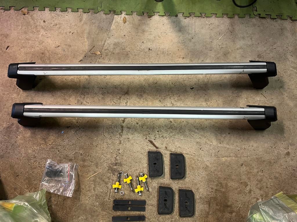 Originele dakdragers voor een Ford Focus., Auto diversen, Dakdragers, Ophalen, Zo goed als nieuw