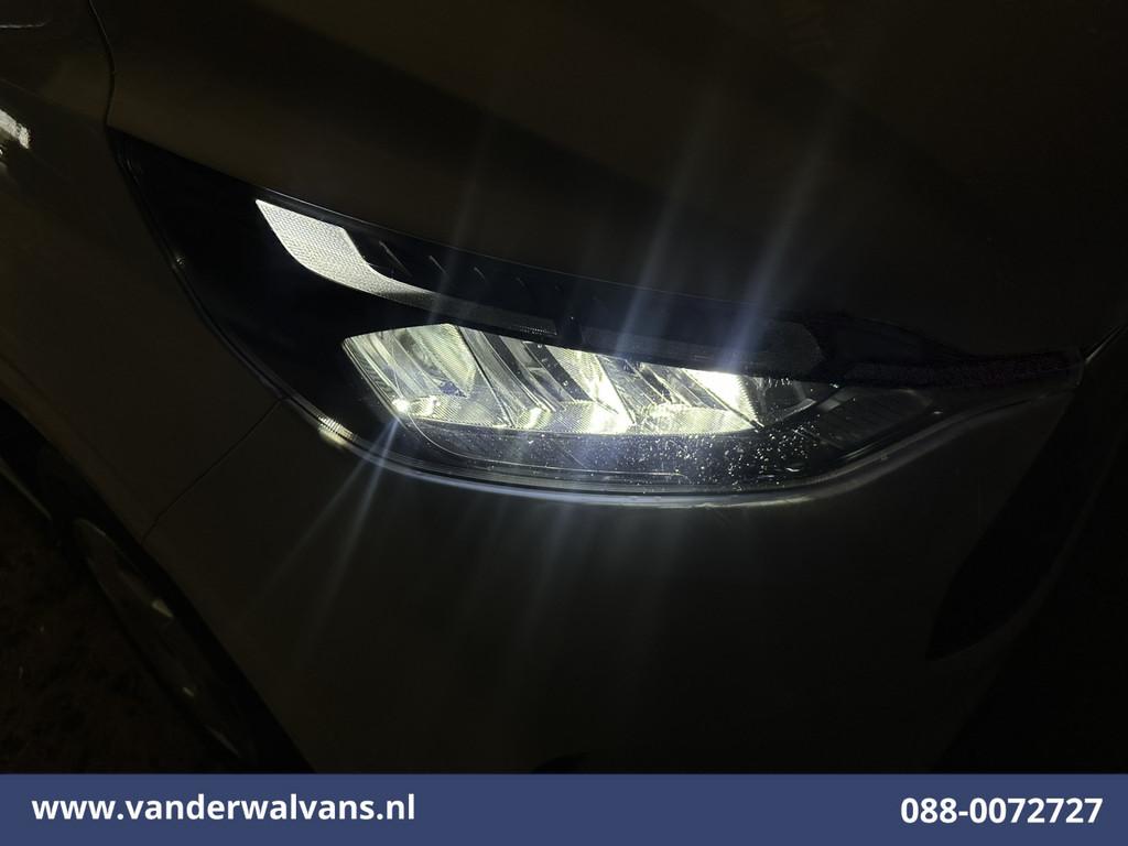 Ford Transit Custom 2.0 TDCI 136pk L1H1 Euro6 Airco | Camera, Voorwielaandrijving, 1803 kg, 4 cilinders, Wit