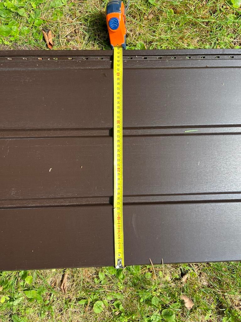 Gevel panelen., Doe-het-zelf en Verbouw, Platen en Panelen, Ophalen, Gebruikt, Overige materialen