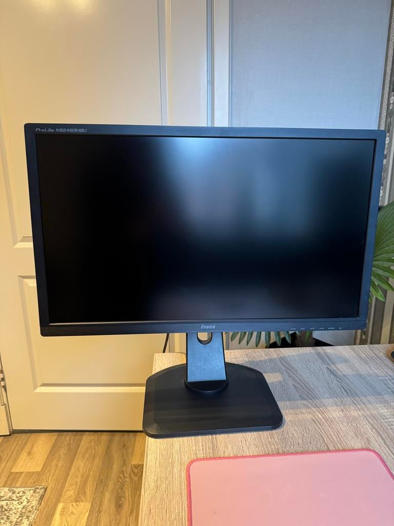 iiyama ProLite XB2483HSU 24” Full HD monitor, Ophalen, IPS, In hoogte verstelbaar, Full HD