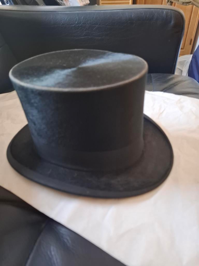 Hoge hoed 19 eeuw, Ophalen of Verzenden