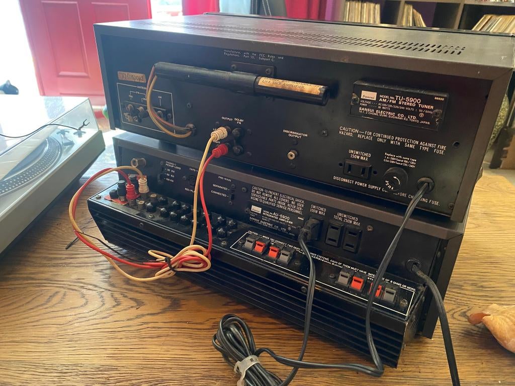 Sansui AU5900 - TU5900 set, Overige merken, Gebruikt, -, -