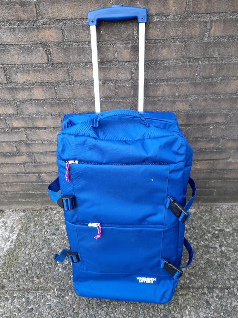 Rol-/Weekend tas kleur Blauw, Sieraden, Tassen en Uiterlijk, Tassen | Reistassen en Weekendtassen, Ophalen, Blauw, 60 tot 80 cm