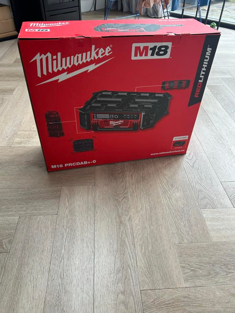 Milwaukee bouwradio M18 PRCDAB+-0, Ophalen of Verzenden, Nieuw, Bouwradio