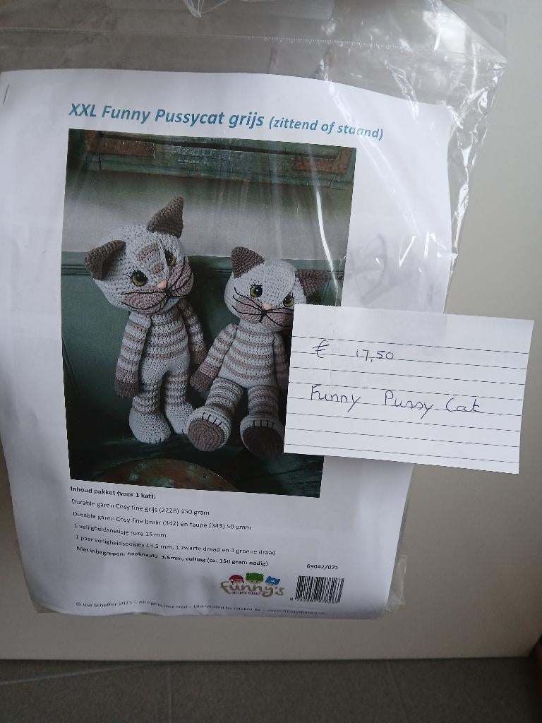 Funny haakpakketten...... de laatste stuks....., Ophalen of Verzenden, Nieuw, Haken, Overige typen