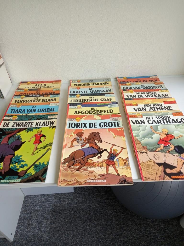 Serie stripboeken van Alex. 15 stuks., Meerdere comics, Ophalen of Verzenden, Gelezen, Europa