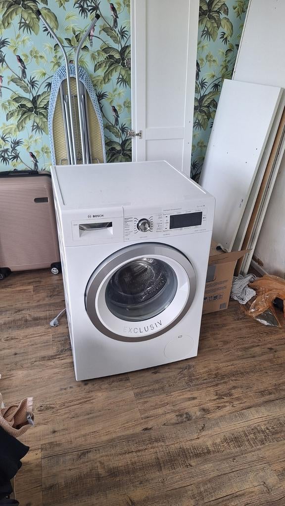 Bosch Exclusiv serie 8 wasmachine, 8 tot 10 kg, Ophalen, 1200 tot 1600 toeren, 85 tot 90 cm