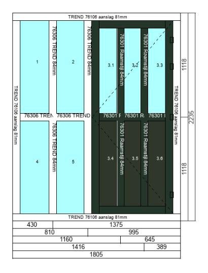 Kunststof kozijn, Ophalen, Kunststof, Zo goed als nieuw, Inclusief glas