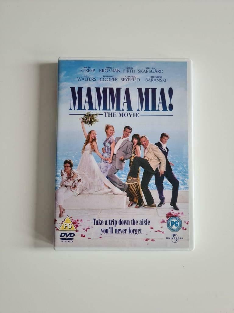 Mamma Mia! dvd, Alle leeftijden, Ophalen of Verzenden, Zo goed als nieuw, Romantische komedie