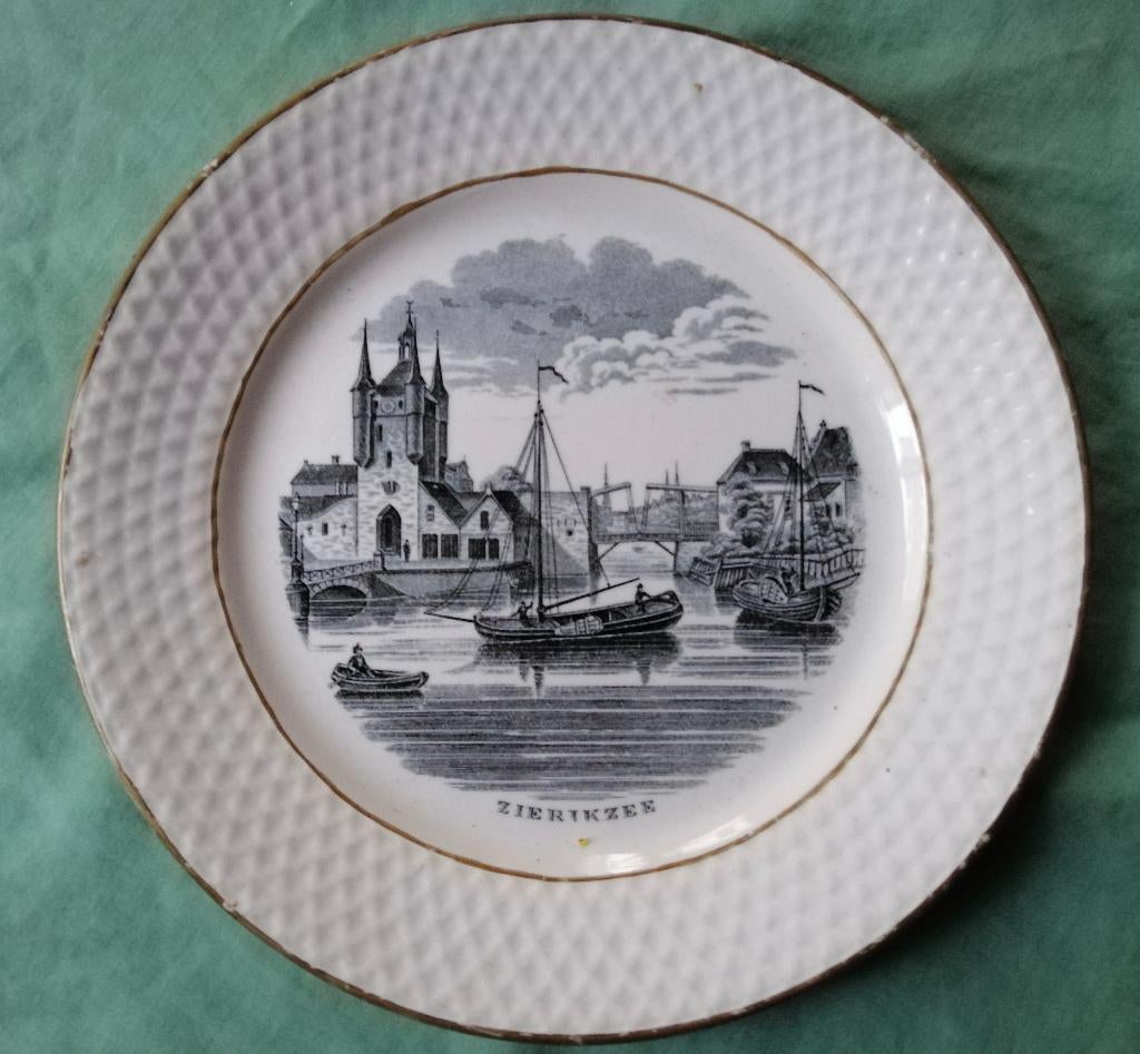 P. Regout bordje Zierikzee., Ophalen of Verzenden