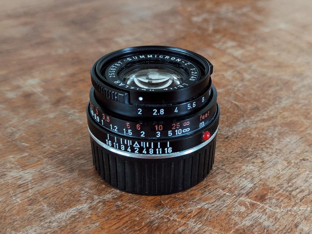 Leica Leitz Summicron 40mm 2.0 Pancake, Ophalen of Verzenden