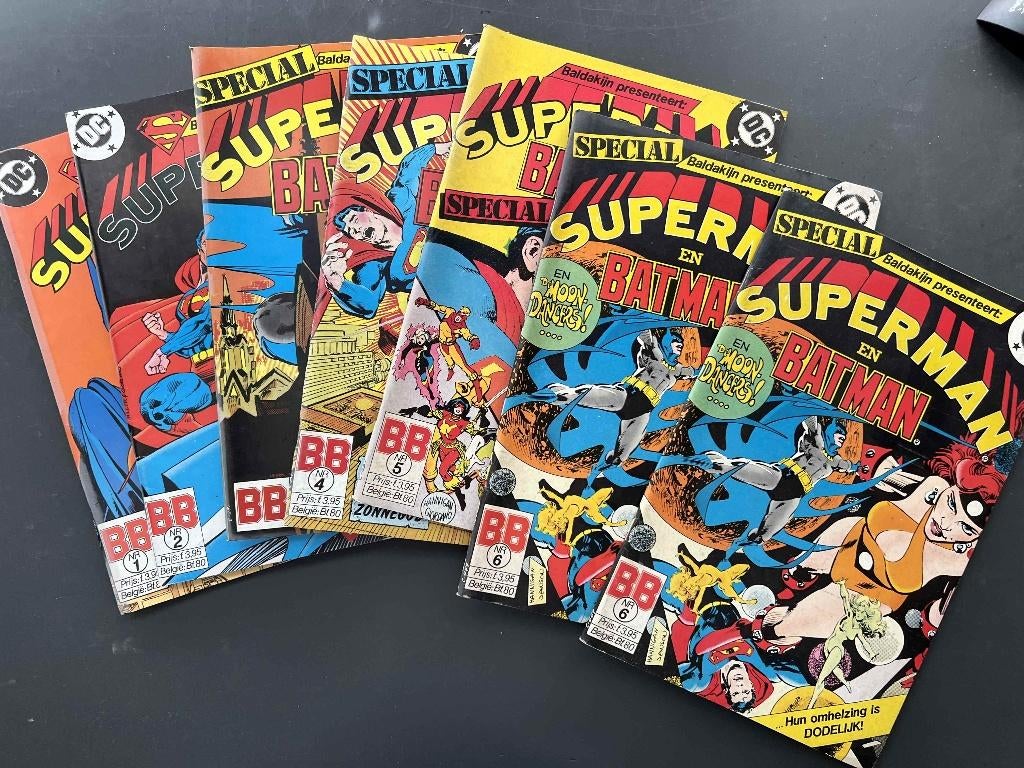 Superman en Batman Comics (6 nummers), Boeken, Strips | Comics, Gelezen, Amerika, Ophalen of Verzenden, Meerdere comics