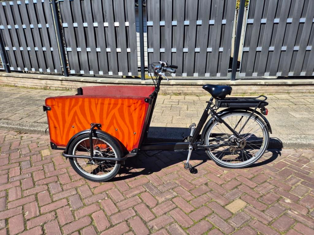 Babboe big-e bakfiets, Ophalen