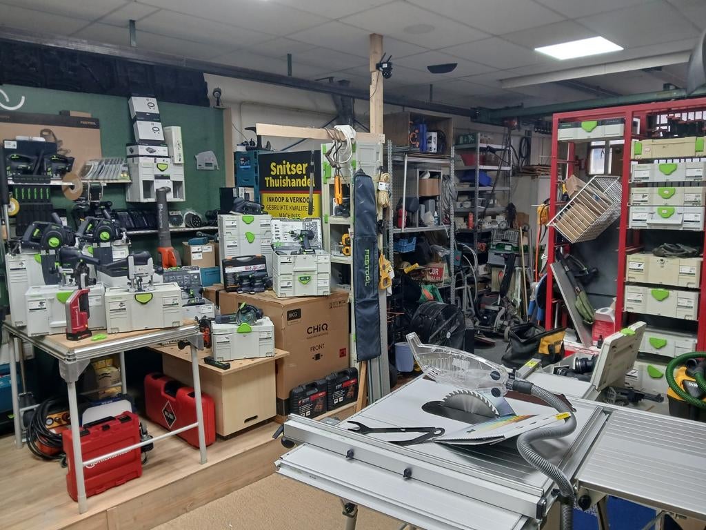 Festool Tegelslijper., Gebruikt, -, -, Haakse handslijpmachine