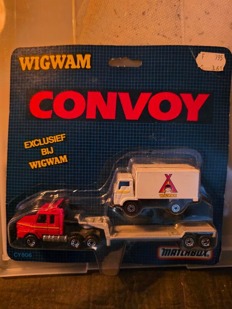 Wigwam Convoy Matchbox CY806, Ophalen of Verzenden, Matel, Onbekend, Onbekend