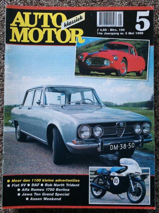 AMK: Alfa 1750 Berlina, DAF Museum, Fiat 8V, Jawa TG Special, Ophalen of Verzenden, Zo goed als nieuw, Algemeen