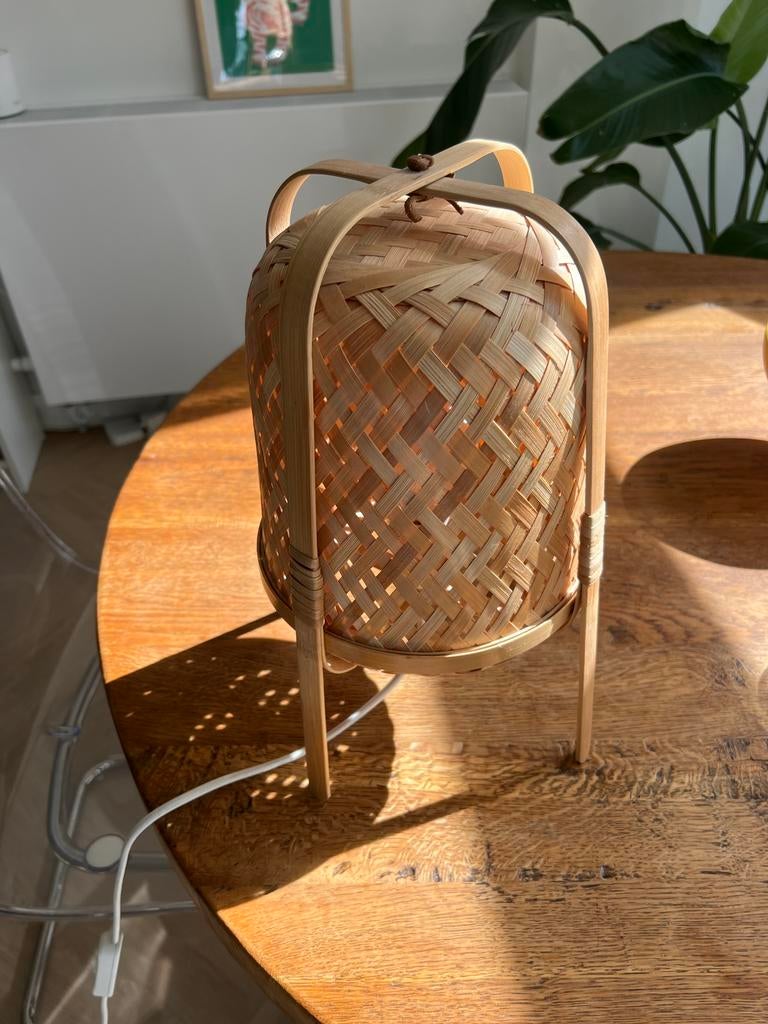 IKEA Bamboo Lamp, Ophalen, Gebruikt