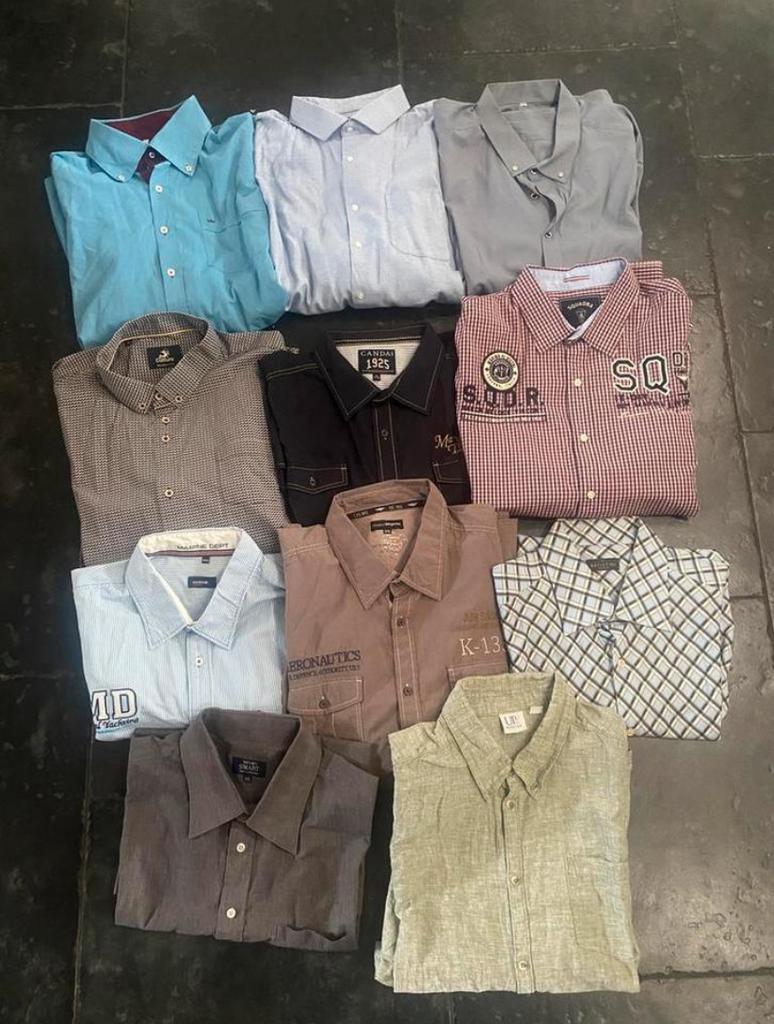 Overhemden blouse partij bundel pakket maat XXXL, ., Overige maten, Ophalen of Verzenden, Zo goed als nieuw