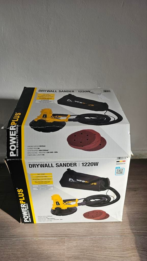 Elektrische wand- en plafondschuurmachine, Ophalen of Verzenden