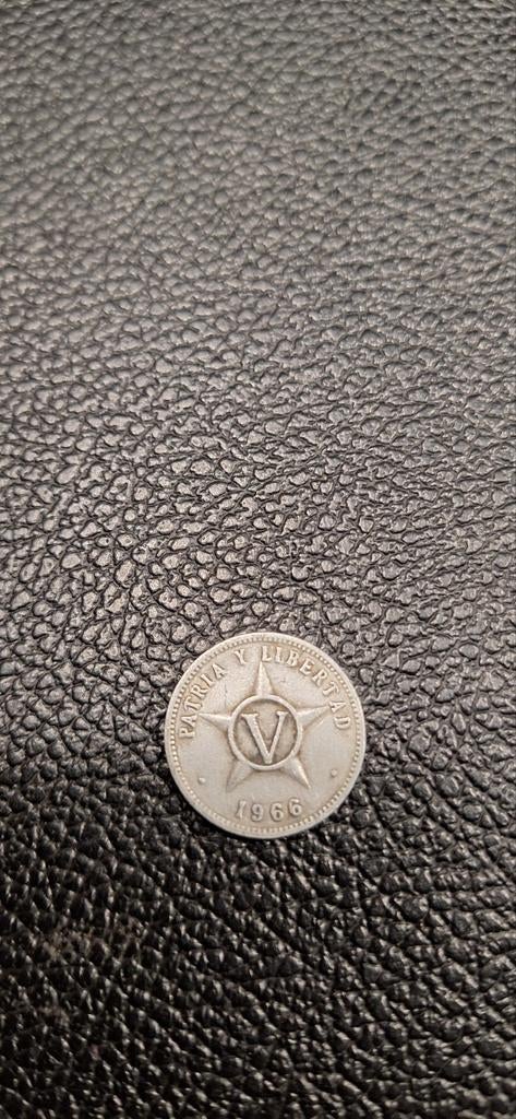 Cuba 5 centavo 1966, Ophalen of Verzenden, Midden-Amerika
