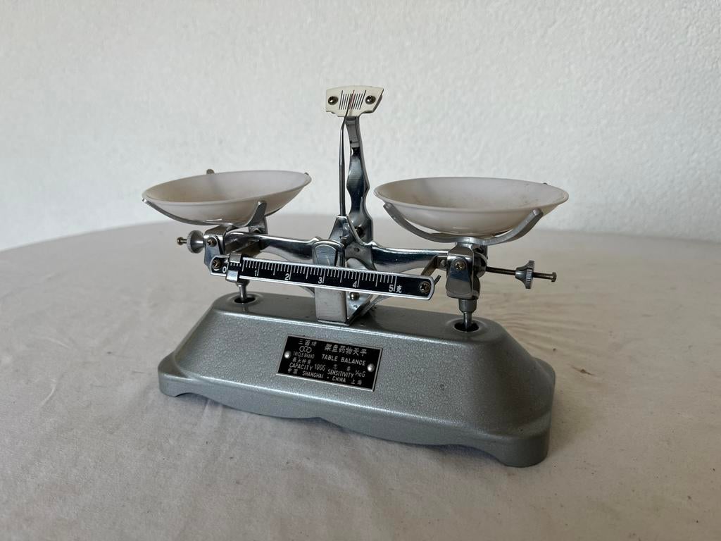 Vintage Mechanische Tafelweegschaal Weegschaal, Ophalen of Verzenden