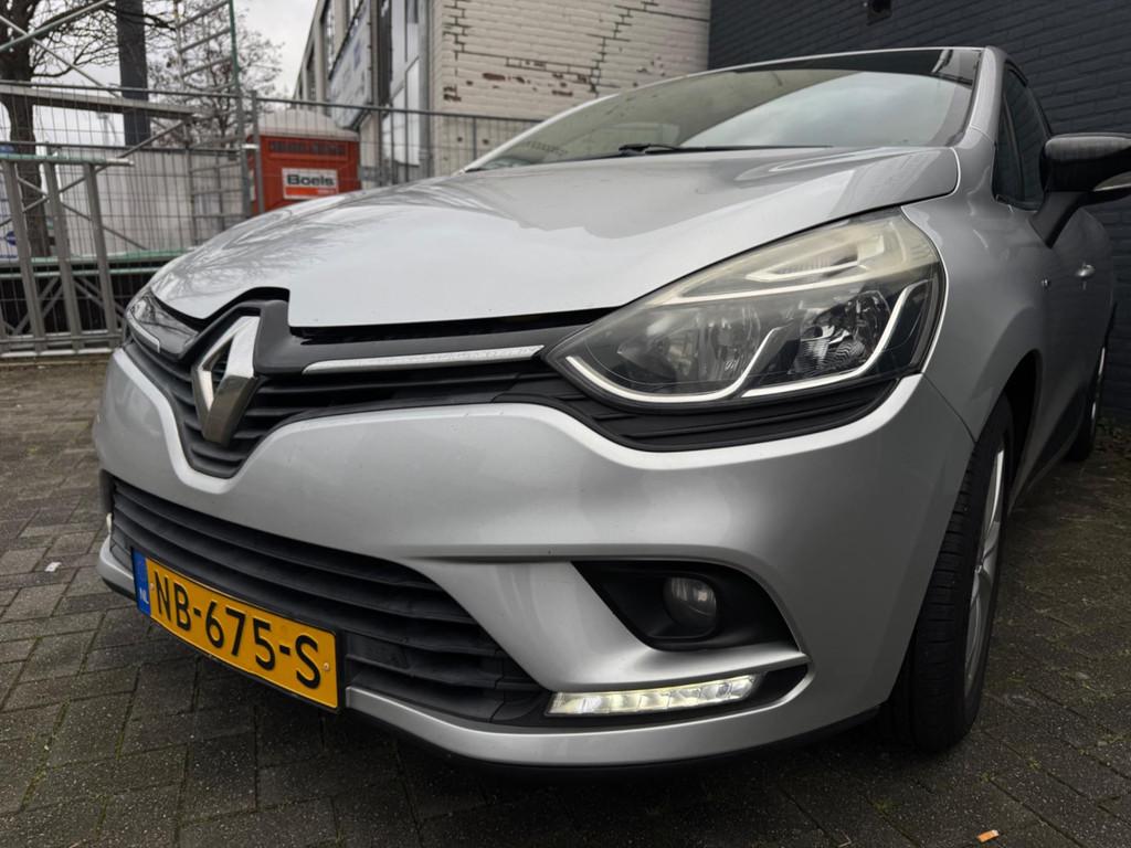 Renault Clio 0.9 TCe Limited Facelift Navi DAB+ Clima! Inrui, 898 cc, Stof, Gebruikt, Origineel Nederlands