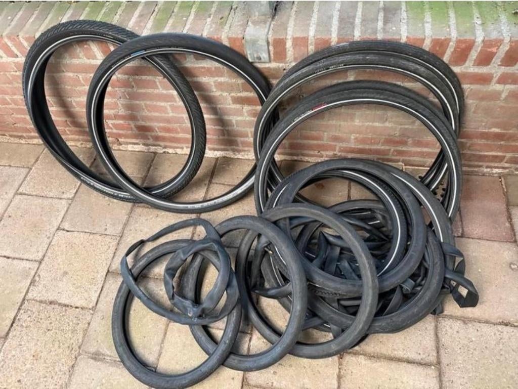 Fietsbanden en binnenbanden - Diverse maten en merken Banden, Ophalen, Gebruikt, Band