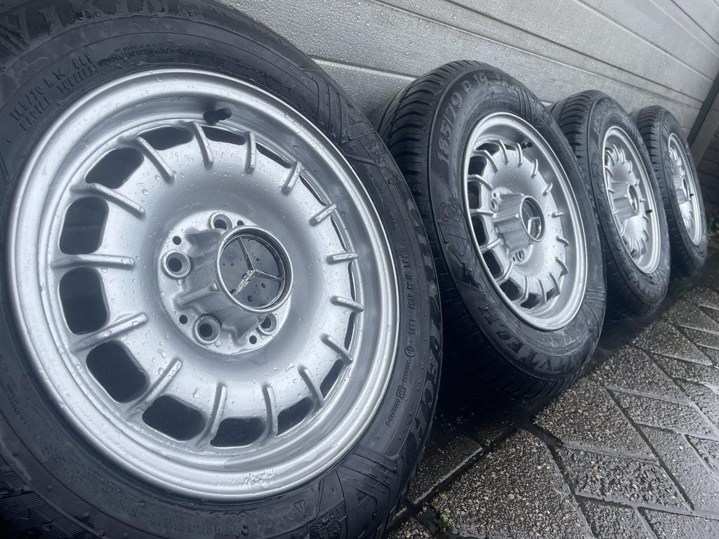 14 Mercedes Fuchs Barock S klasse W126 W123 W108 R109 velgen, Auto-onderdelen, 14 inch, Gebruikt, -, -