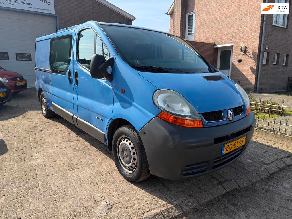 Renault Trafic 1.9 dCi L2H1 DC, Overige merken, Buscamper of Camperbus, Airbags, Renault@aa.com