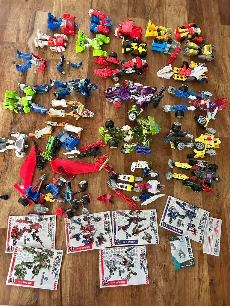 Vintage Transformers Construct Bots onderdelen Mac Donalds, Verzamelen, Ophalen of Verzenden, Gebruikt