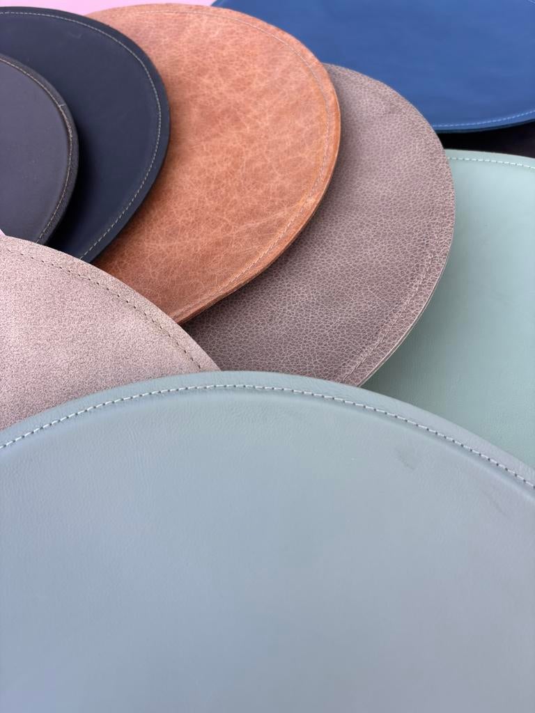 Lederen onderborden diverse kleuren, Ophalen, Glas of Kopje