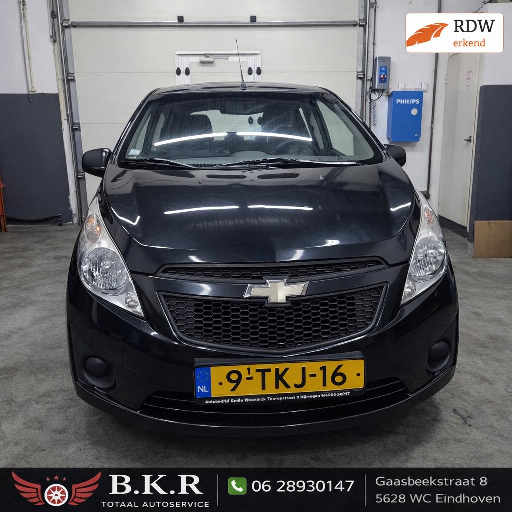 Chevrolet Spark LPG Bi-Fuel | 5D Nieuwe APK 2027 |164.842Km, Auto's, Euro 5, 37 €/maand, 4 cilinders, Zwart