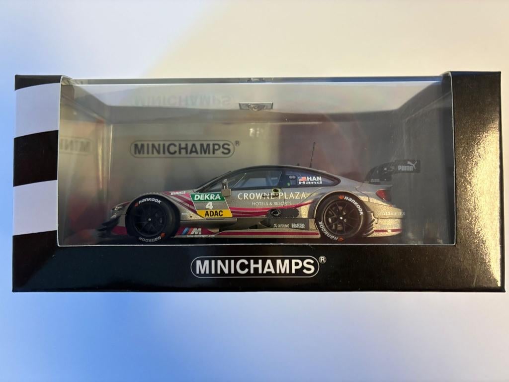 19548: BMW M4 DTM - J.Hand - 2014 - Minichamps 1:43, Auto, Charlottenburger Allee 49, 52068 Aachen – Germany, Nieuw, Ophalen of Verzenden