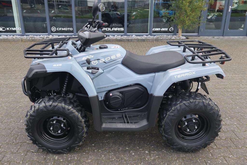 Goes TERROX 400 S AGRI QUAD GOES T Kenteken (bj 2025), Mooof cf moto benelux, Receptie@mooof.eu, Rijksweg 440
8710  Wielsbeke, BE