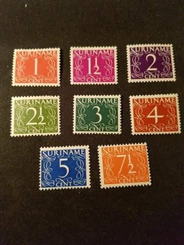 @@ Suriname 249-256 postfris of ongebruikt @@, Verzenden, Postfris