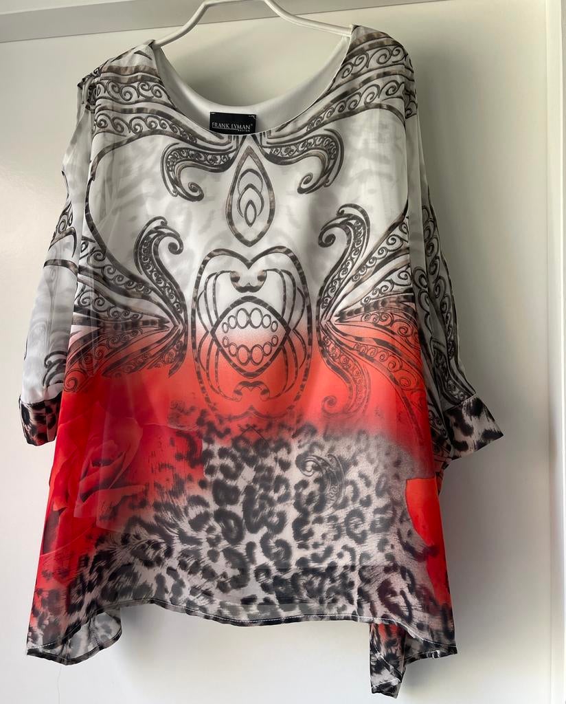 Tuniek Frank Lyman, Kleding | Dames, Ophalen of Verzenden, Zo goed als nieuw, Maat 42/44 (L), Zwart