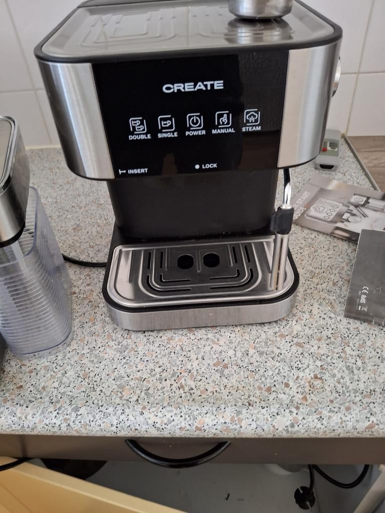 Koffiezetapparaat create, Ophalen, Koffiemachine