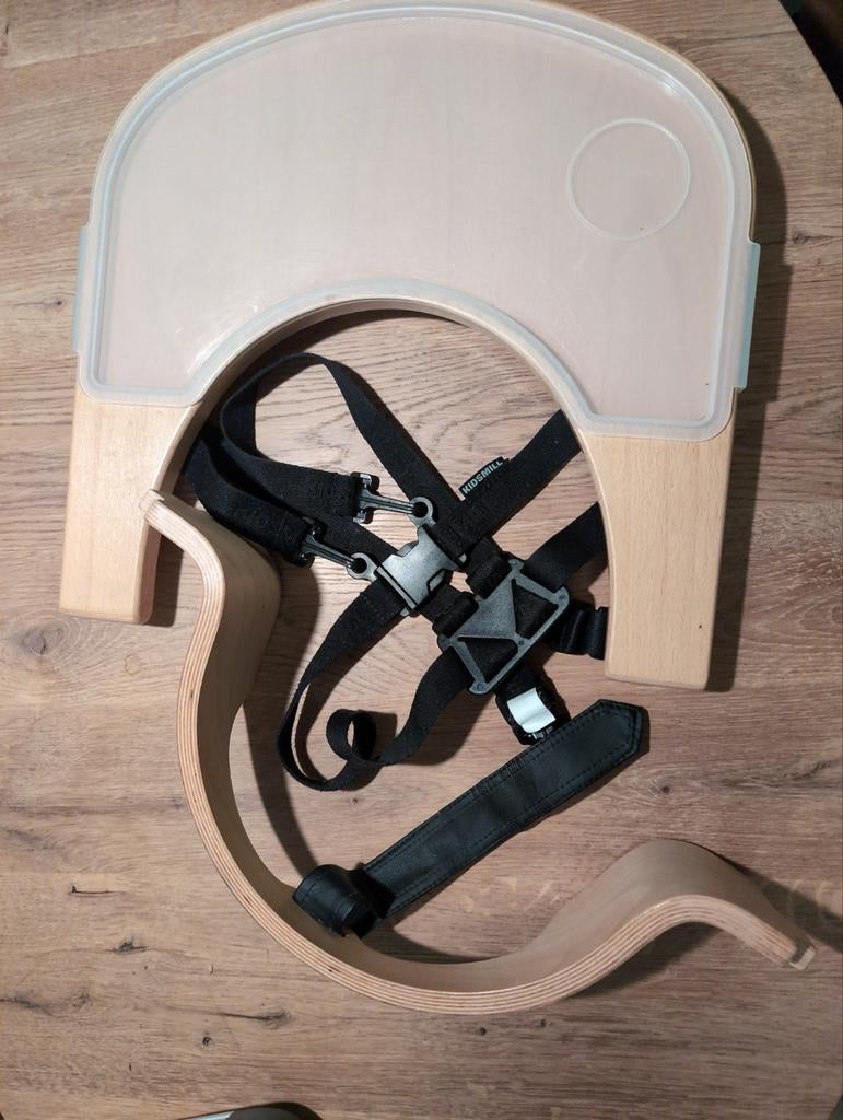 Kidsmill Up! set toebehoren: beugel, eetblad en gordel, Ophalen of Verzenden, Gebruikt, Overige typen, Gordel(s)