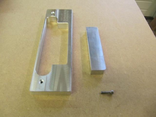 Freesmal Nemef 4100 sluitkom 192x25 en sluitplaat 196x29, Doe-het-zelf en Verbouw, Ophalen of Verzenden, Nieuw