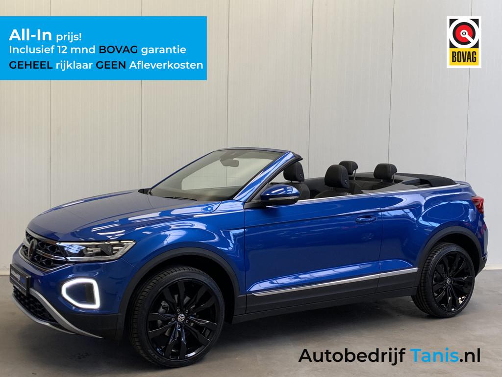 Volkswagen T-Roc Cabrio 1.0 TSI Style DIGITAL COCKPIT-NAVI-E, Voorwielaandrijving, 12 maanden, Stof, Gebruikt