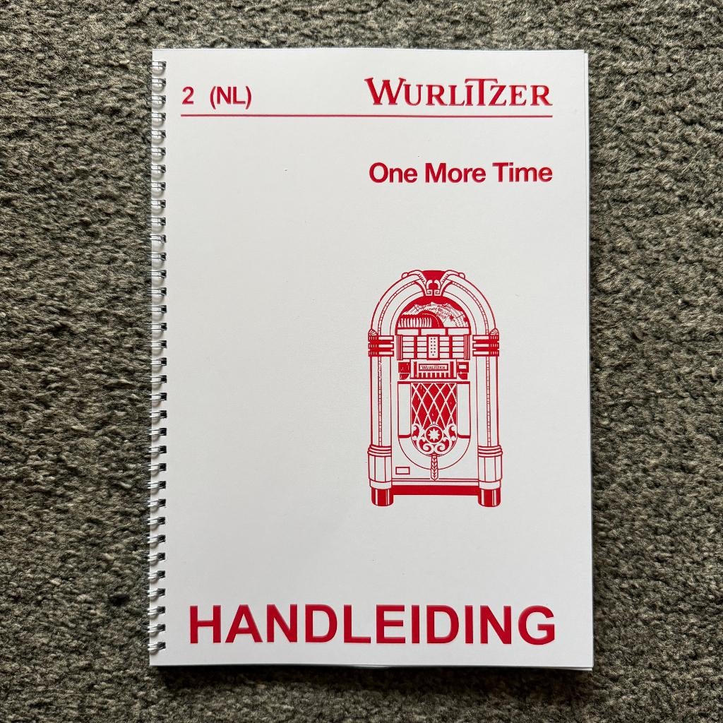 Jukebox Wurlitzer 1015 OMT Handleiding Nederlandse versie, Met singles, Nieuw, Ophalen of Verzenden, Wurlitzer