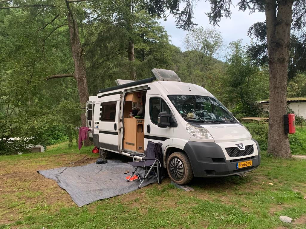 Adria Camper Peugeot Boxer 2013 - Compacte Buscamper, Buitenlamp, Adria, 5 tot 6 meter, Overige merken